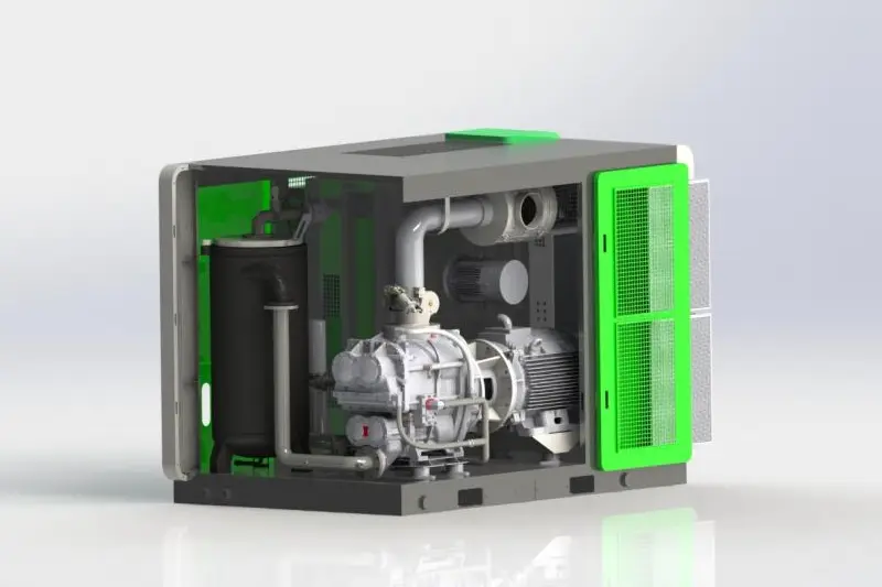 15kw Fixed Speed Single Stage Screw Air Compressor