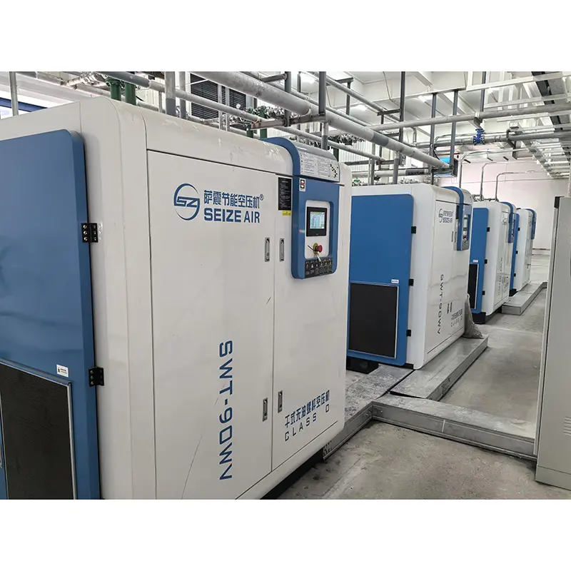 Semiconductor PM VSD Suchý bezolejový šroubový vzduchový kompresor